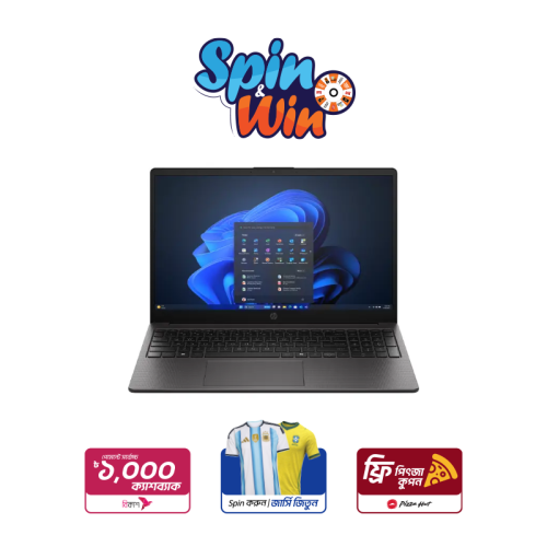 HP 250R G10 Intel Core 5 120U Intel UHD Graphics 15.6" FHD Laptop