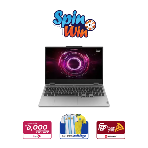 Lenovo LOQ 15 15AHP10 AMD Ryzen 5 220 NVIDIA GeForce RTX 5050 With 8GB Graphic 15.6" FHD Gaming Laptop